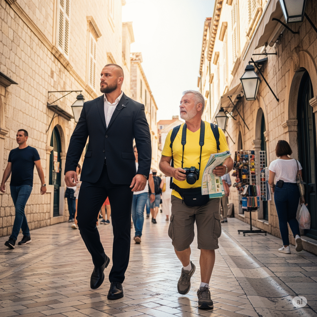 Escolta a turista